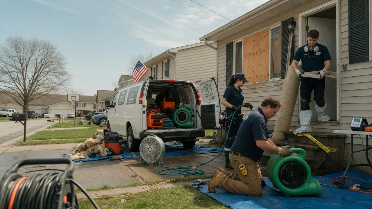 Water Damage Restoration in Mcdaniels, KY near me